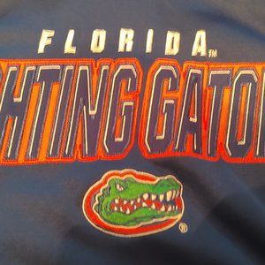 Florida Fighting Gators Blue Orange Pullover Hoodie Champion Mens Large NEW Tag